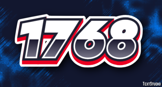 1768 Text Effect