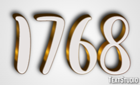 1768 Metin Efekti