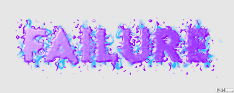 Failure Text Effect