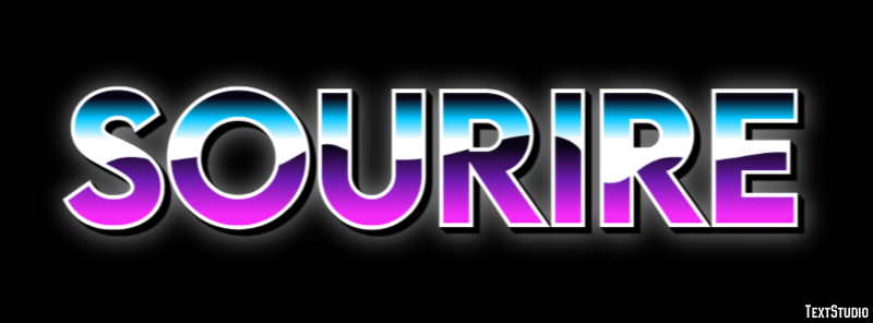 Sourire Effet de Texte