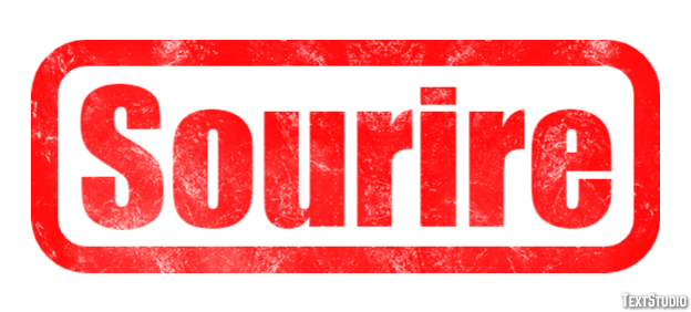 Sourire Effet de Texte