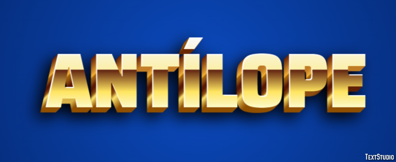 Antílope Efekt tekstowy