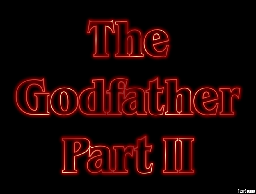 The Godfather Part II Text Effect