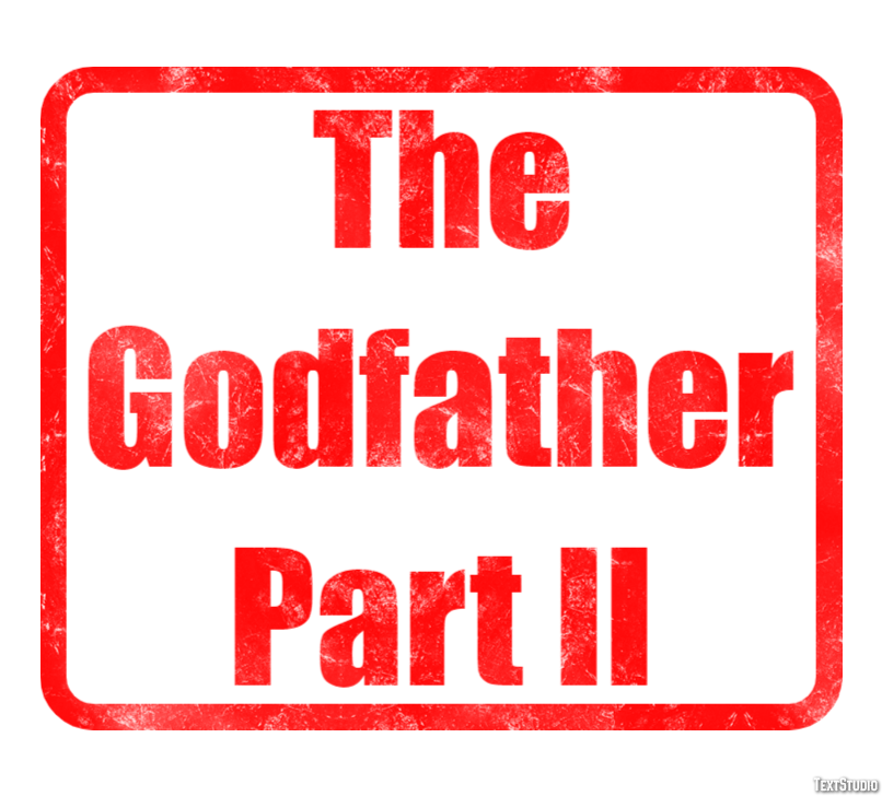 The Godfather Part II Text Effect