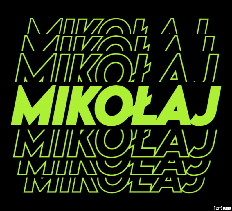 Mikołaj Efekt tekstowy