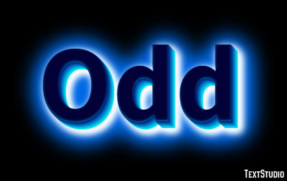 Odd Metin Efekti