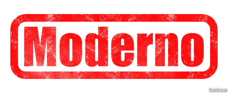 Moderno Metin efekti