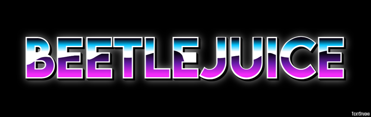 Beetlejuice Effetto testo