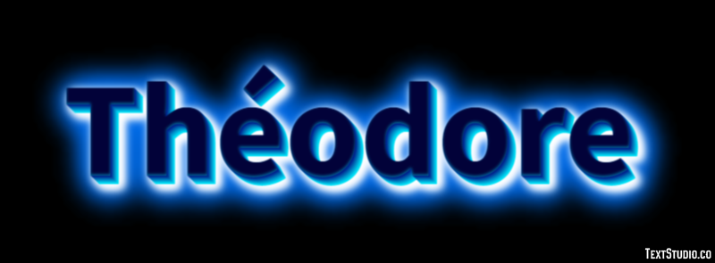 Théodore Tekst Effect