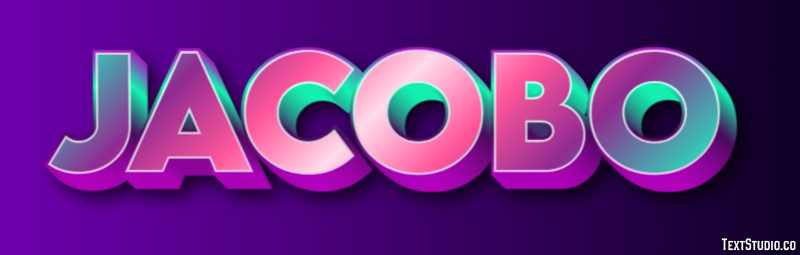 Jacobo Efecto de texto