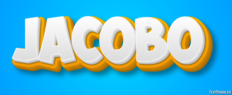Jacobo Efecto de Texto