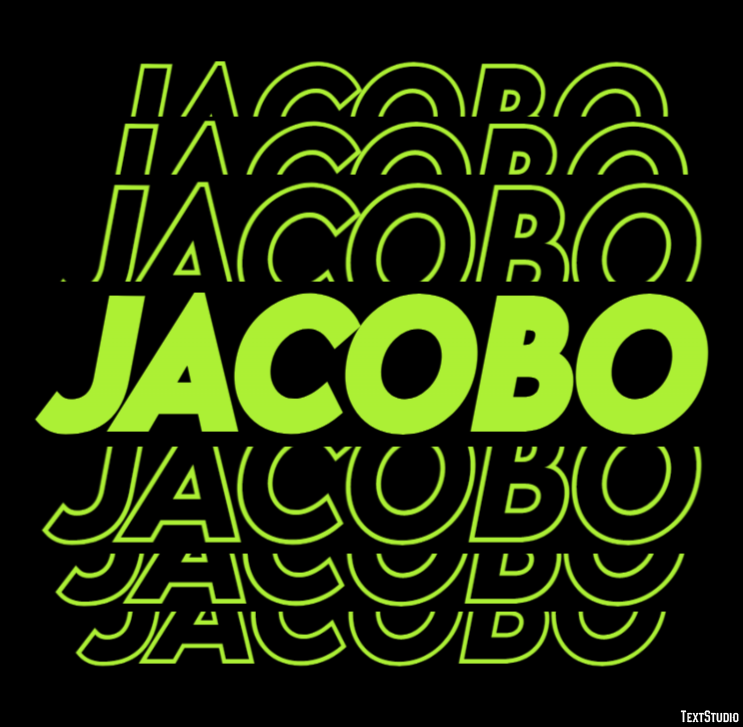 Jacobo Texteffekt