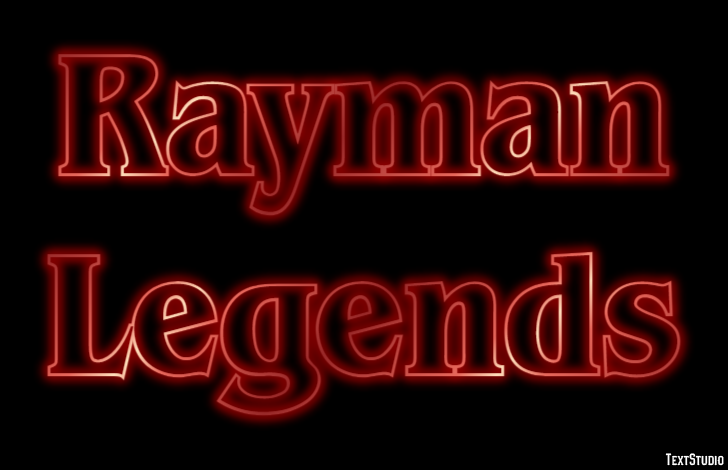 Rayman Legends Efekt tekstowy