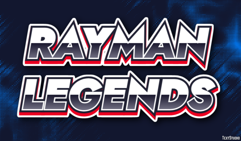 Rayman Legends Efekt tekstowy