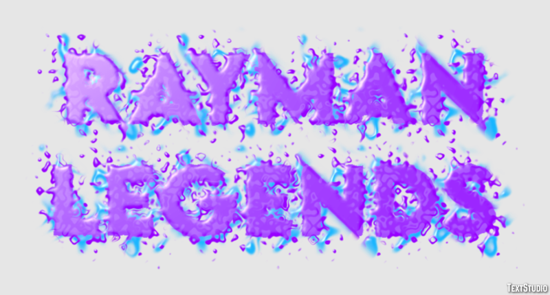 Rayman Legends Efekt tekstowy