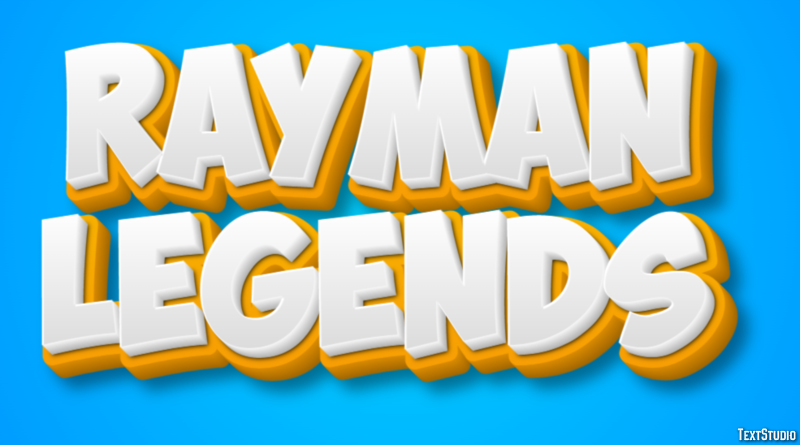 Rayman Legends Efekt tekstowy