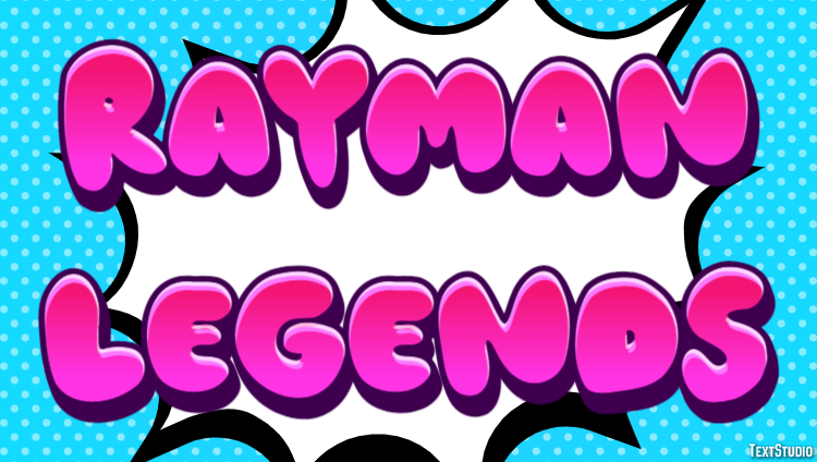 Rayman Legends Efekt tekstowy