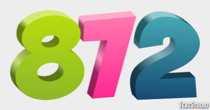 872 Effetto testo
