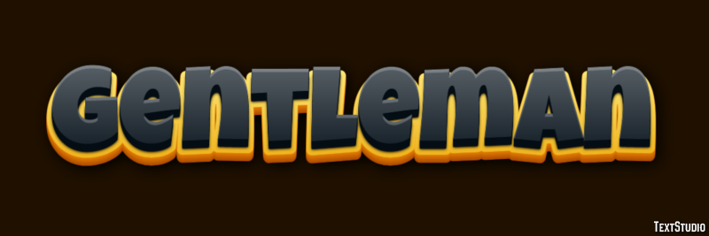Gentleman Text Effect
