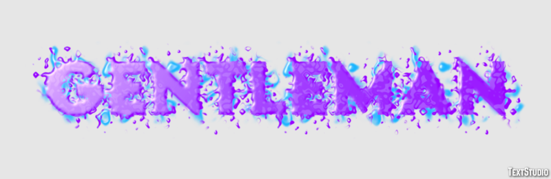 Gentleman Text Effect