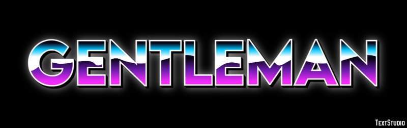 Gentleman Text Effect