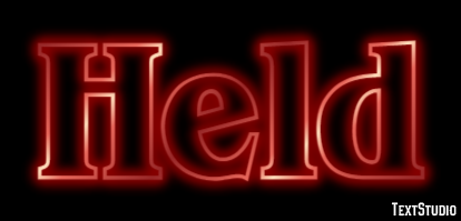 Held Text Effect