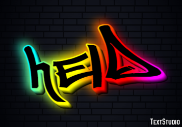Held Text Effect
