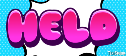 Held Text Effect