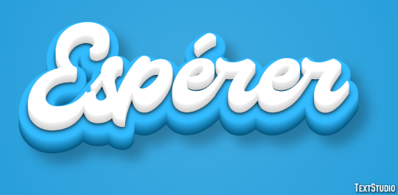 Espérer Effet de Texte