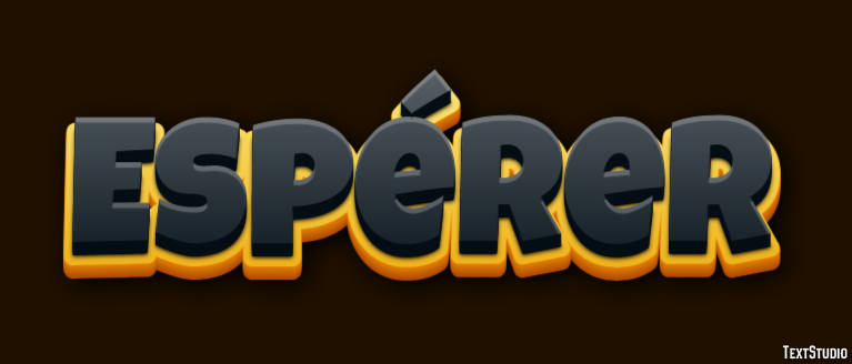 Espérer Effet de Texte