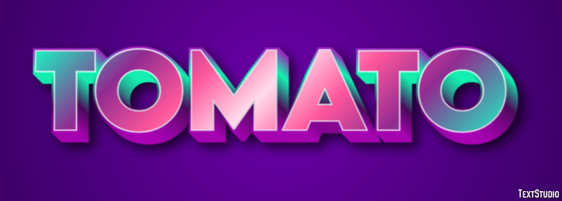 Tomato Text Effect