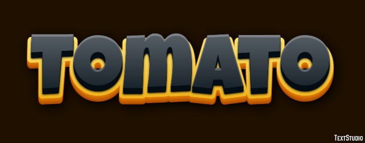 Tomato Text Effect