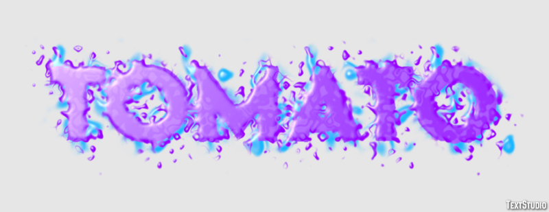 Tomato Text Effect