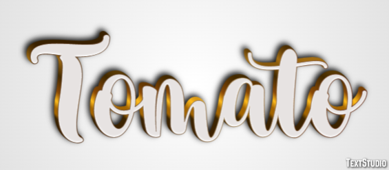 Tomato Text Effect