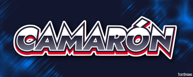 Camarón Text Effect