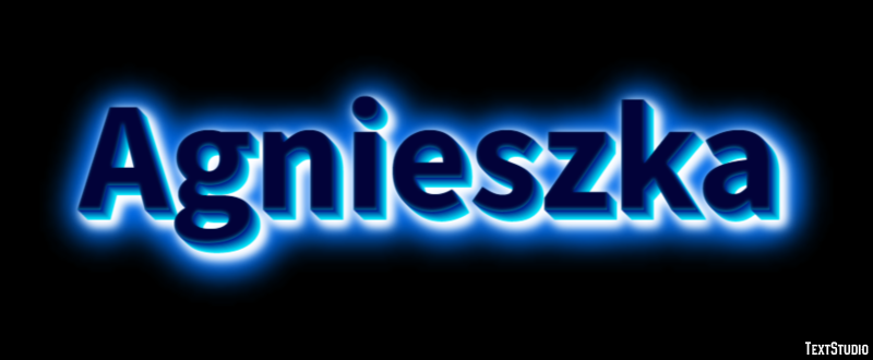 Agnieszka Texteffekt