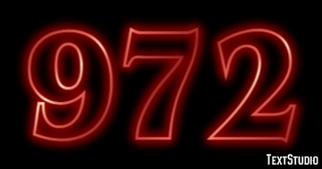 972 Text Effect