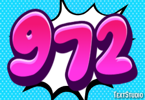 972 Text Effect