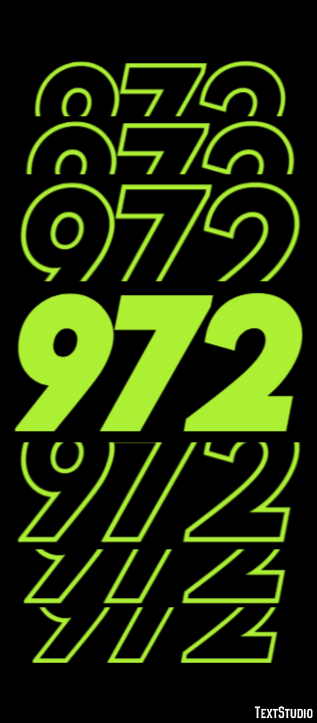 972 Text Effect