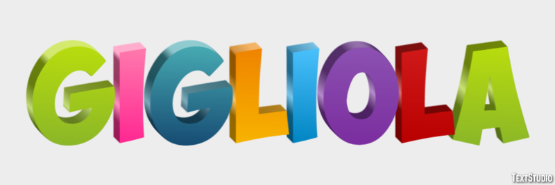 Gigliola Effetto testo