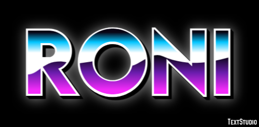 Roni Efecto de texto