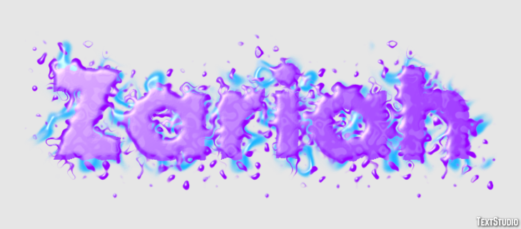 Zariah Text Effect
