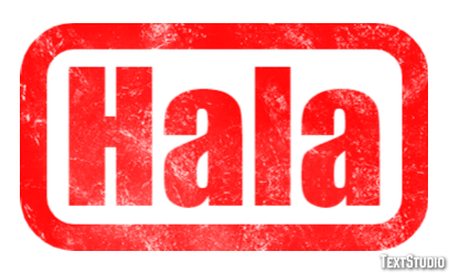 Hala Text effect