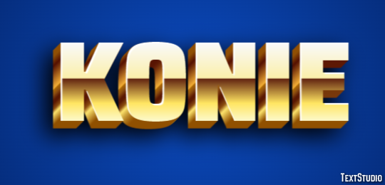 Konie Efekt tekstowy