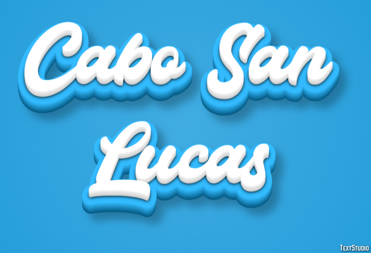 Cabo San Lucas Efekt tekstowy