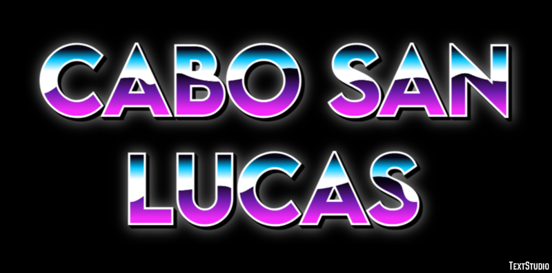 Cabo San Lucas Efekt tekstowy