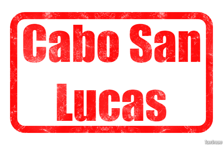 Cabo San Lucas Efekt tekstowy