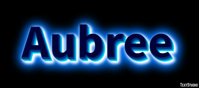 Aubree Text Effect