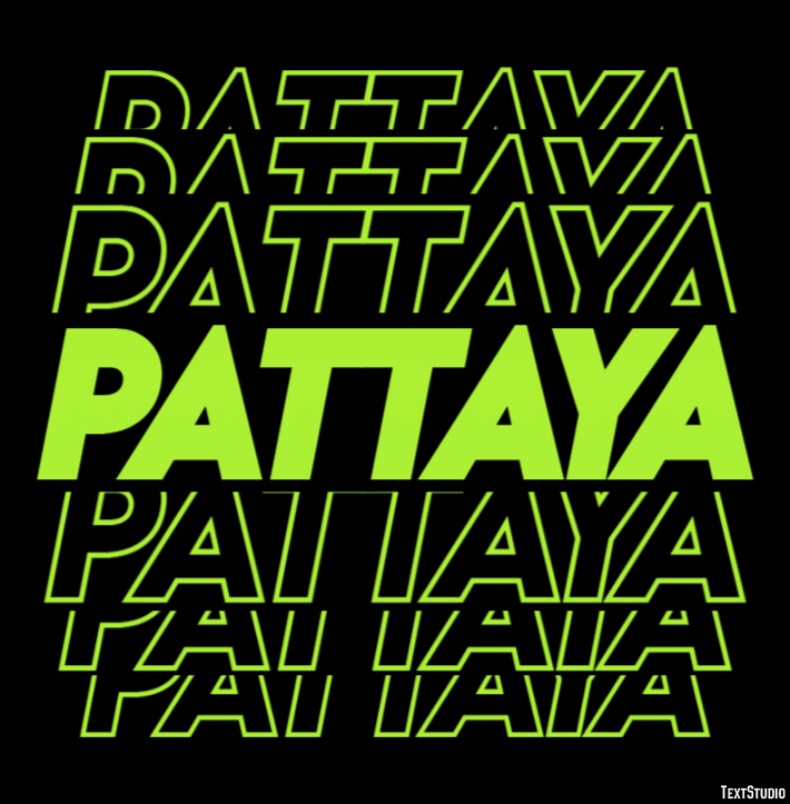 Pattaya Efekt tekstowy
