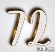 72 Text Effect